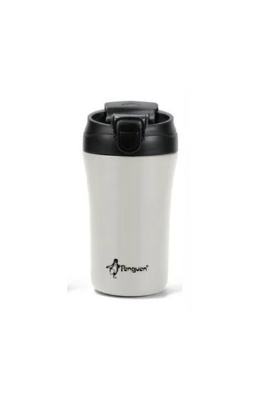 400 ML  Mug Termos  Çift İçmeli  bardak ve pipetli ürün görseli 1