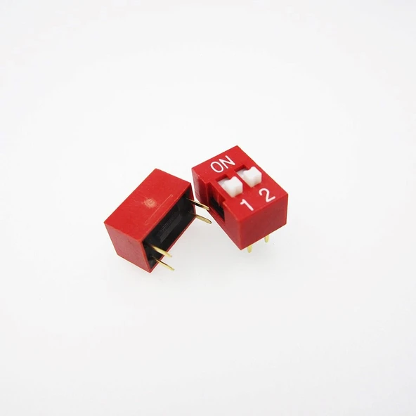 2P 2 Position DIP Switch Anahtar (MV-37B) Board Kullanım ürün görseli 1