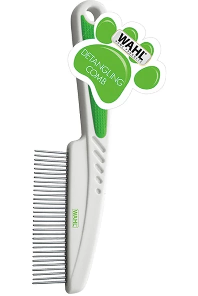 Wahl 858458-016 Pet Tüyü Düğümü Çözücü Metal Uçlu Tarak ürün görseli 1