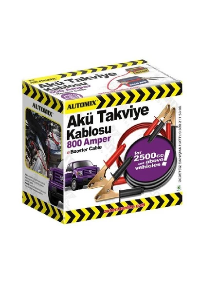 Automix kutulu takviye kablosu 800 Amp ürün görseli 1