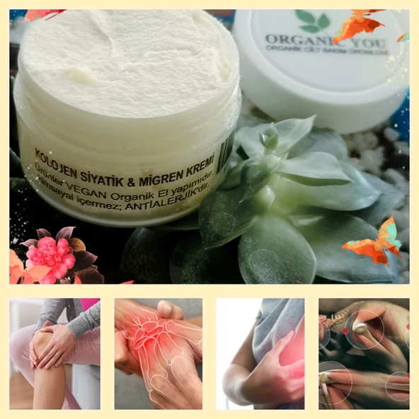ORGANICYOU AĞRI VE ZEDELENME GİDERİCİ KREM 50 ML ürün görseli 1