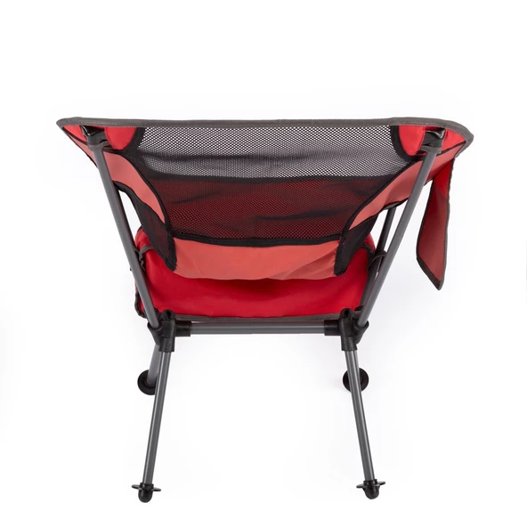 Evolite Mini Kamp Sandalyesi - Kırmızı - Resim 4