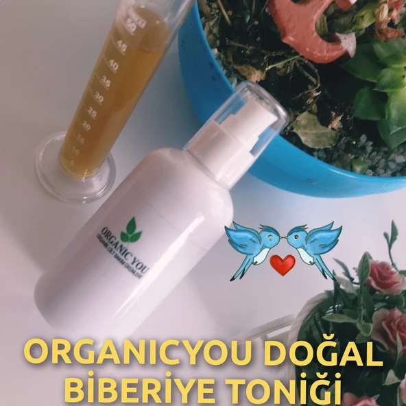 ORGANICYOU DOĞAL BİBERİYE SAÇ BAKIM TONİĞİ 200 ML ürün görseli 1