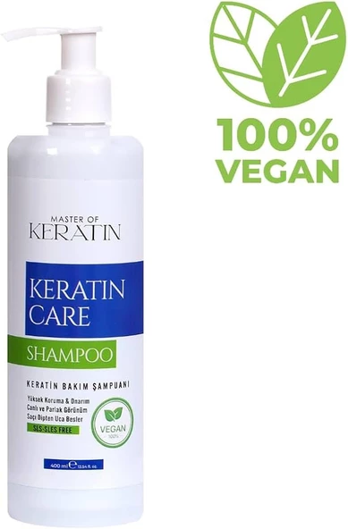 Master of Keratin Master Of Keratin Care Shampoo 400 ml ürün görseli 1