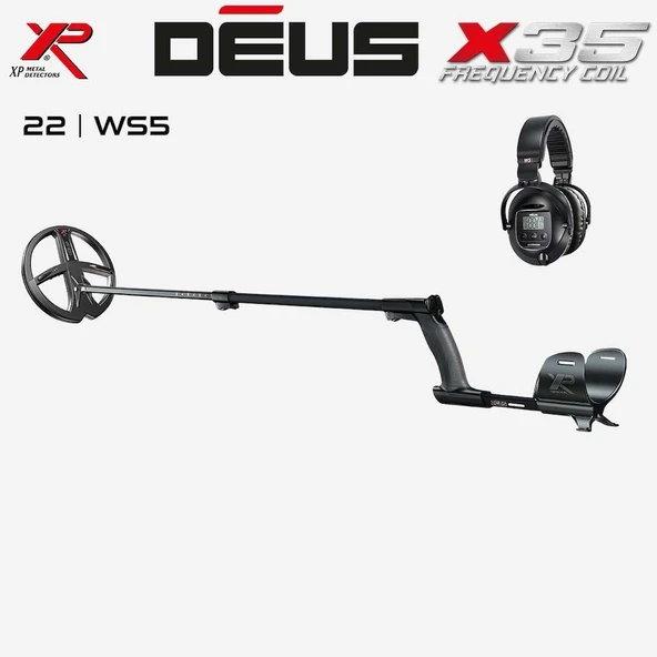 Deus Dedektör - 22,5cm X35 Başlık, WS5 Kulaklık ürün görseli 1
