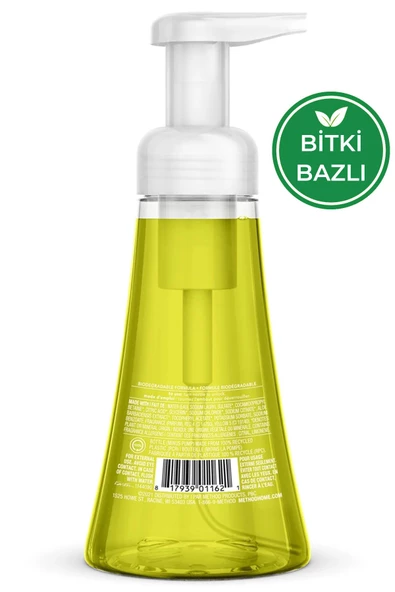 Method Lemon Mint El Yıkama Köpüğü 300ML - Resim 2