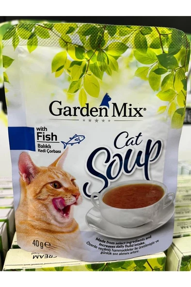 Gardenmix Ton Balıklı Kedi Çorbası 40gr - Resim 3