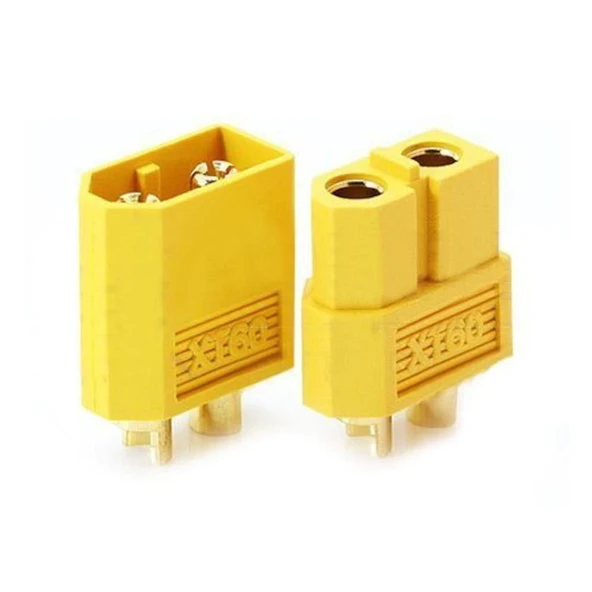 XT-60 Batarya Konnektör Dişi-Erkek Çift Plug 60A Li-Po Pil Uyumlu ürün görseli 1