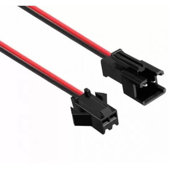 2 Pin Sm Jst Kablo 20cm Erkek - Dişi Takım Birlikte ürün görseli 1