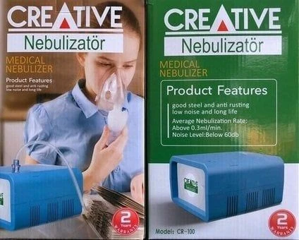 Medikaltec Creative CR-100 Kompresörlü Nebulizatör Cihazı ürün görseli 1