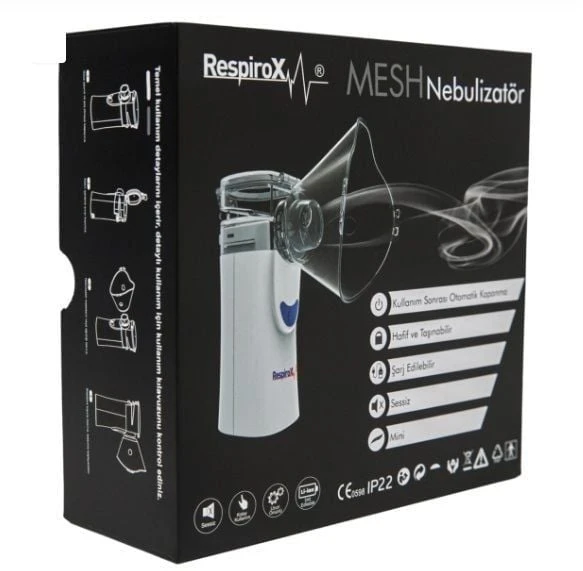 Medikaltec  UN100 Şarjlı Mini Mesh Nebulizatör ürün görseli 1
