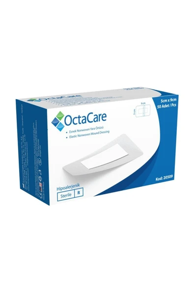 Medikaltec Nonwoven Steril Pedli Esnek Yara Örtüsü 5cm X 9cm Tekli Steril Paket 50'li Kutu ürün görseli 1