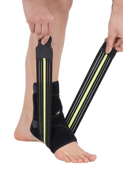 Medikaltec Malleol Destekli Ayak Bileklik +8 Bandajı Çift Pedli Bilek Ağrısı Üts Kayıtlı ürün görseli 1