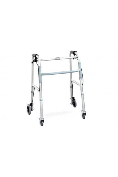 Medikaltec Walker Dört Tekerlekli Frenli Katlanır Yürüteç ürün görseli 1