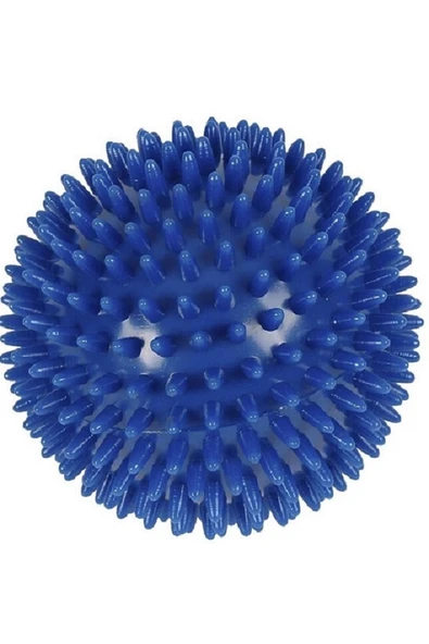 Medikaltec El Egzersiz Masaj Ve Duyu Topu , Yumuşak Dikenli Top Mavi Renk 10 Cm ürün görseli 1