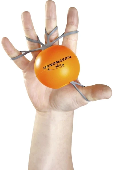Medikaltec Hand Master Plus Parmak Ve El Egzersiz Güçlendirme Turuncu Renk (sert) ürün görseli 1