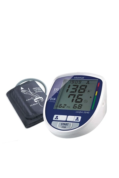 Medikaltec Visomat Comfort 20/40 Çift Hafızalı Üst Koldan Ölçme Aleti ürün görseli 1