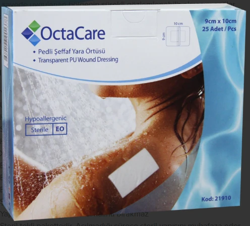 Medikaltec  Şeffaf Yara Örtüsü 9 cm x 10 cm 25 Adet ürün görseli 1