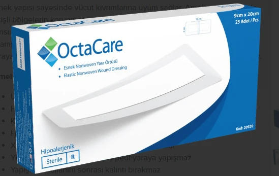 Medikaltec  Non-Woven Yara Örtüsü 9 cm x 25 cm 25 Adet ürün görseli 1