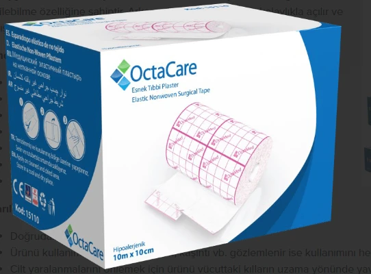 Medikaltec  Esnek Tıbbi Plaster (Fix) 10 m x 10 cm 1 Adet ürün görseli 1