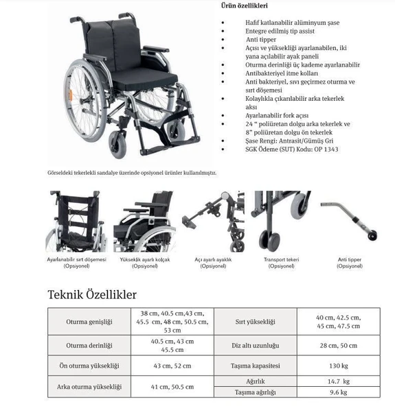 Medikaltec  Start Intro M2S 38 Cmlik - Resim 4