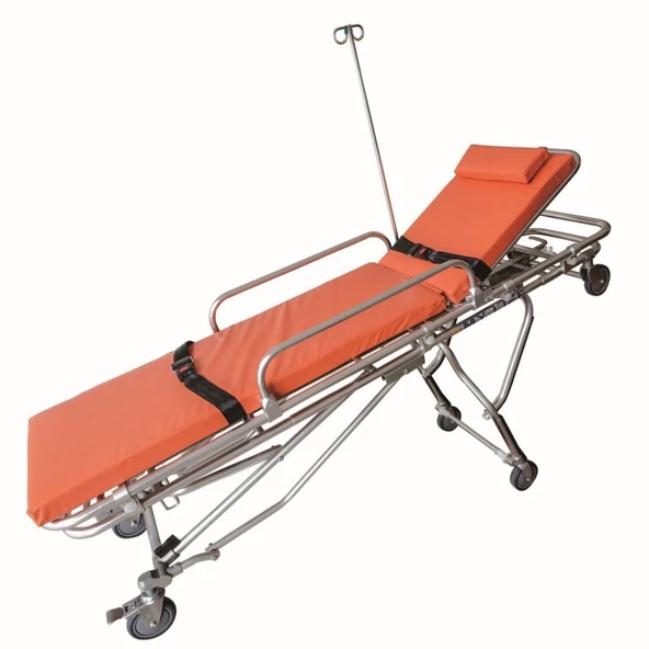 Medikaltec  Ambulans Sedyesi Metal Ayaklı ürün görseli 1