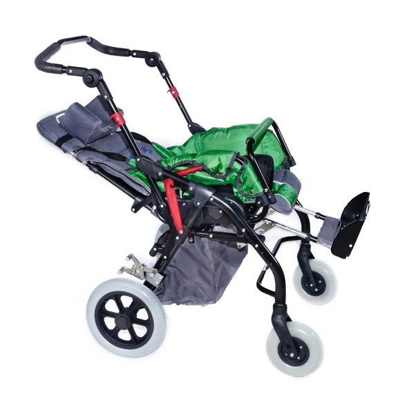 Medikaltec  -8001 BUGGY 40 cm Yeşil Engelli Puseti - Resim 4