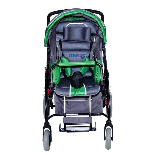 Medikaltec  -8001 BUGGY 40 cm Yeşil Engelli Puseti - Resim 2