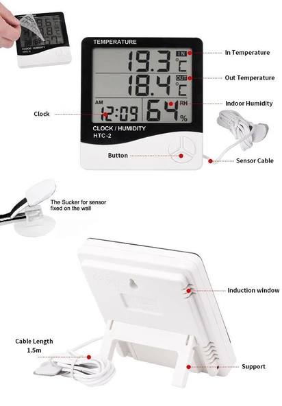 Medikaltec HTC 2 Dijital Termometre - Resim 3