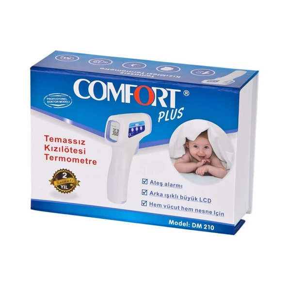 Medikaltec  -210 Temassız Termometre Ateş Ölçer - Resim 2