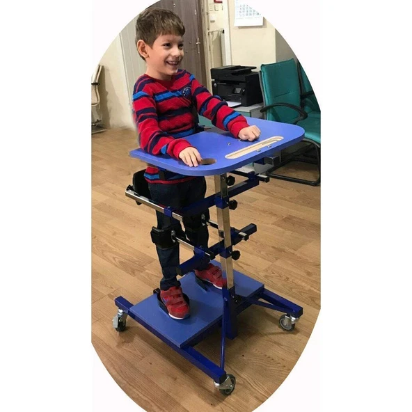 Medikaltec Ayakta Durma Sehpası L- 130 CM -180 CM ARASI ürün görseli 1