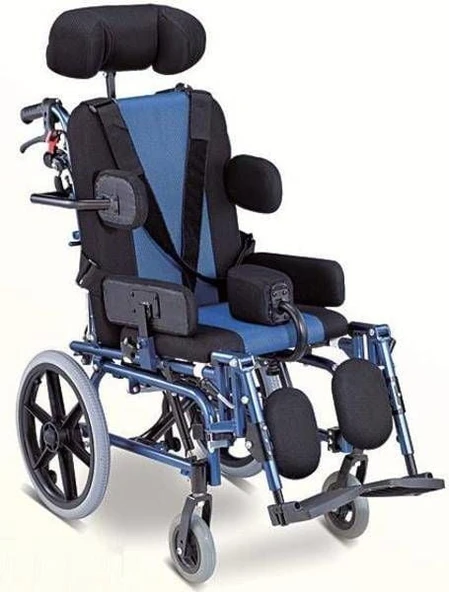 Medikaltec M958L 44Cm Özellikli Yetişkin Tekerlekli Sandalye ürün görseli 1