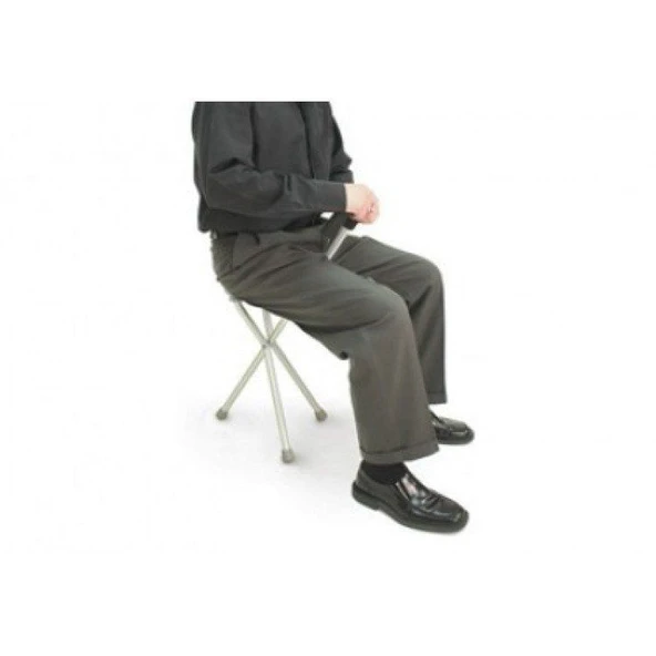 Medikaltec 911 Aluminyum Tabureli Baston - Resim 2