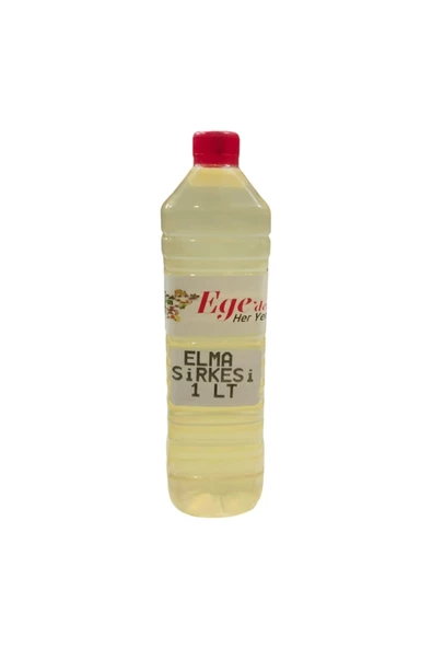 Elma Sirkesi Damıtılmış Doğal Köyevi Üretimi 1 Litre ürün görseli 1