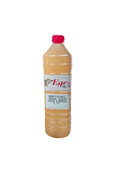 Beyaz Üzüm Sirkesi Damıtılmış Fermente Edilmiş 1 Litre ürün görseli 1