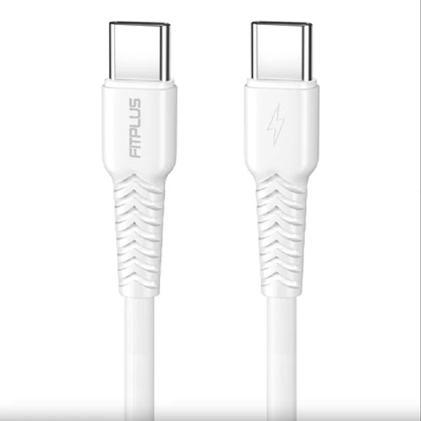 Technow Fitplus Bianca B543 Type-c - Type-c Flex 20w Pd 1Mt Şarj Kablosu - Resim 4