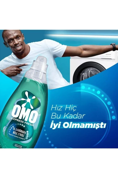 OMO EXPRESS FRESH 1480ML BEYAZ-RENKLI - Resim 7