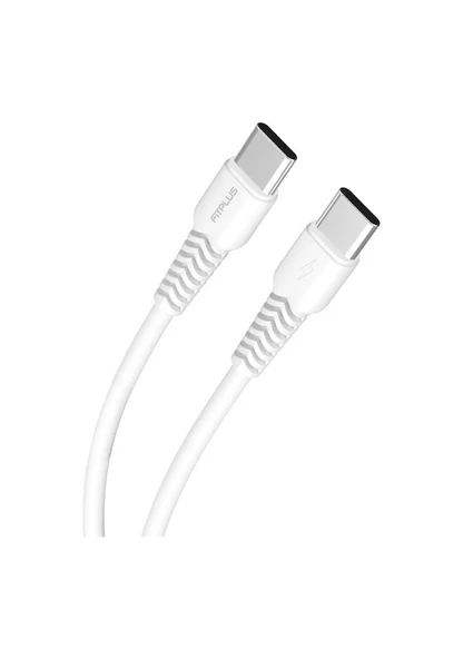 Technow Fitplus Bianca B543 Type-c - Type-c Flex 20w Pd 1Mt Şarj Kablosu - Resim 2