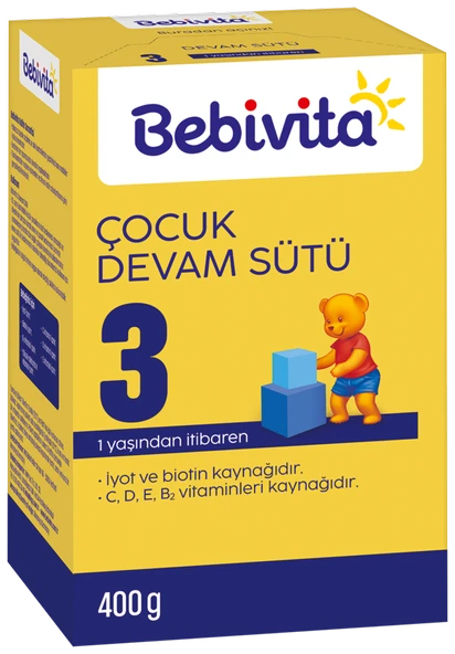 Bebivita 3 Devam Sütü 400 G ürün görseli 1