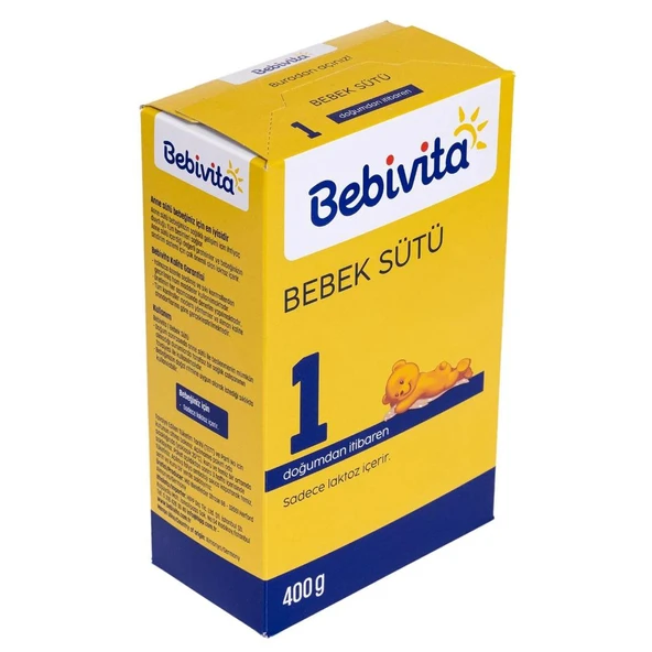Bebivita 1 Bebek Devam Sütü 400 G ürün görseli 1