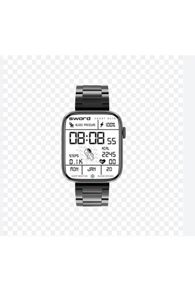 SWORD Smart Watch Gıa2 Sw-gıa102 Siyah ürün görseli 1
