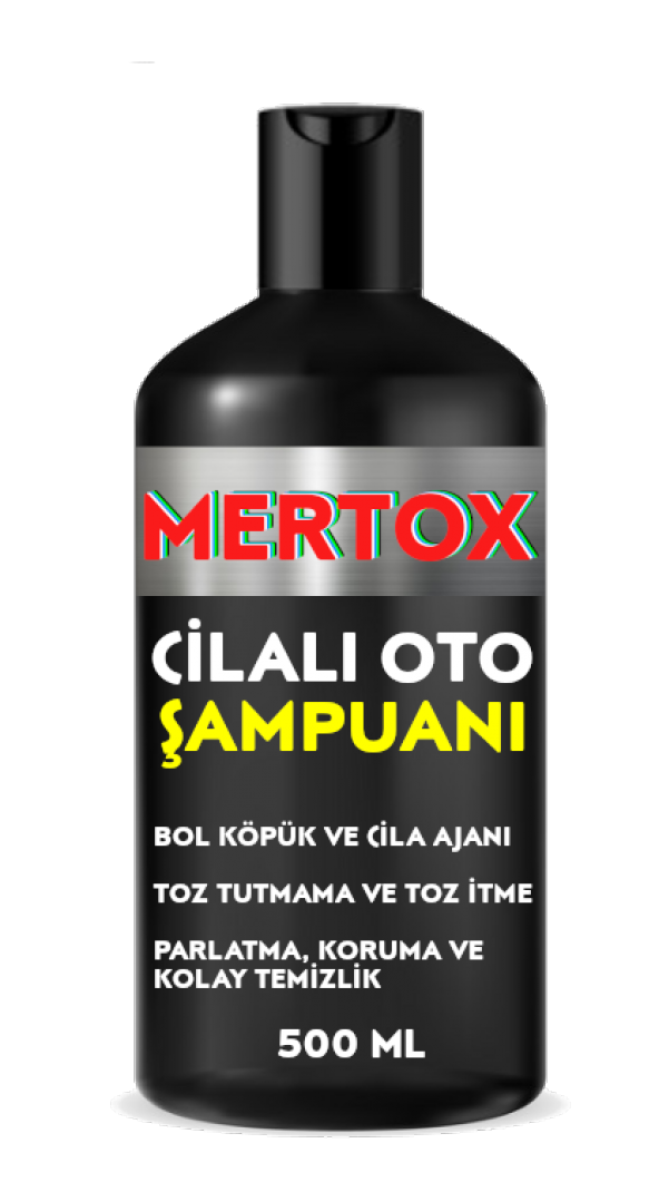 MERTOX CİLALI OTO ŞAMPUANI  500ML - Resim 2