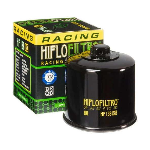 Hiflo Hf138rc 1997-2024 Suzuki GSX-R 600 Srad Uyumlu Yağ Filtresi ürün görseli 1