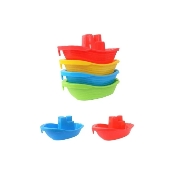 Erdem Oyuncak Renkli Mini Tekne 3lü Set EMT-01 ürün görseli 1