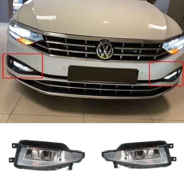Vw Passat B8,5 Sis Far Seti 2020+ Sonrası Uyumlu ürün görseli 1
