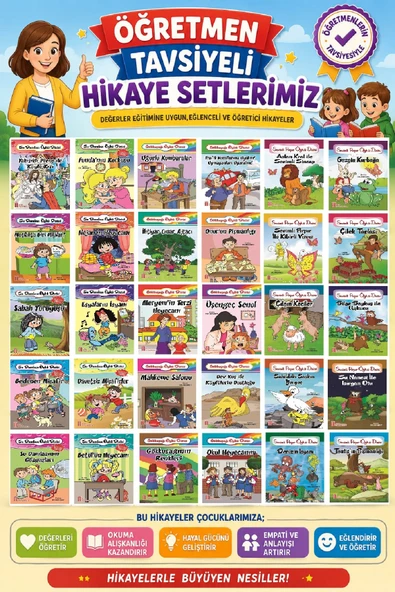 Ata 1.Sınıf Hikaye Seti (30 Kitap) ürün görseli 1