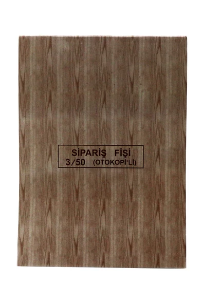 Dilman Sipariş Fişi 3/50 3 Nüsha Otocopy ürün görseli 1