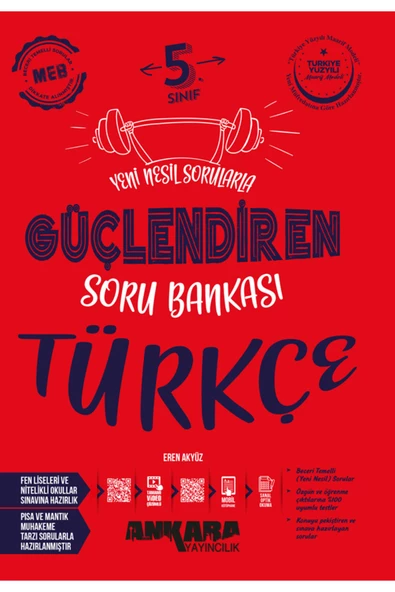 Ankara Yayıncılık 5. Sınıf Türkçe Güçlendiren Soru Bankası ürün görseli 1