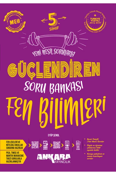 Ankara Yayıncılık 5. Sınıf Güçlendiren Fen Bilimleri Soru Bankası ürün görseli 1