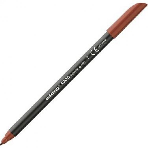 EDDING GRAFIK KALEMI E-1200 KAHVERENGI ürün görseli 1